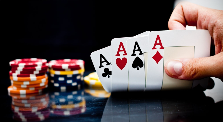 Poker Casino Karten Asse Chips